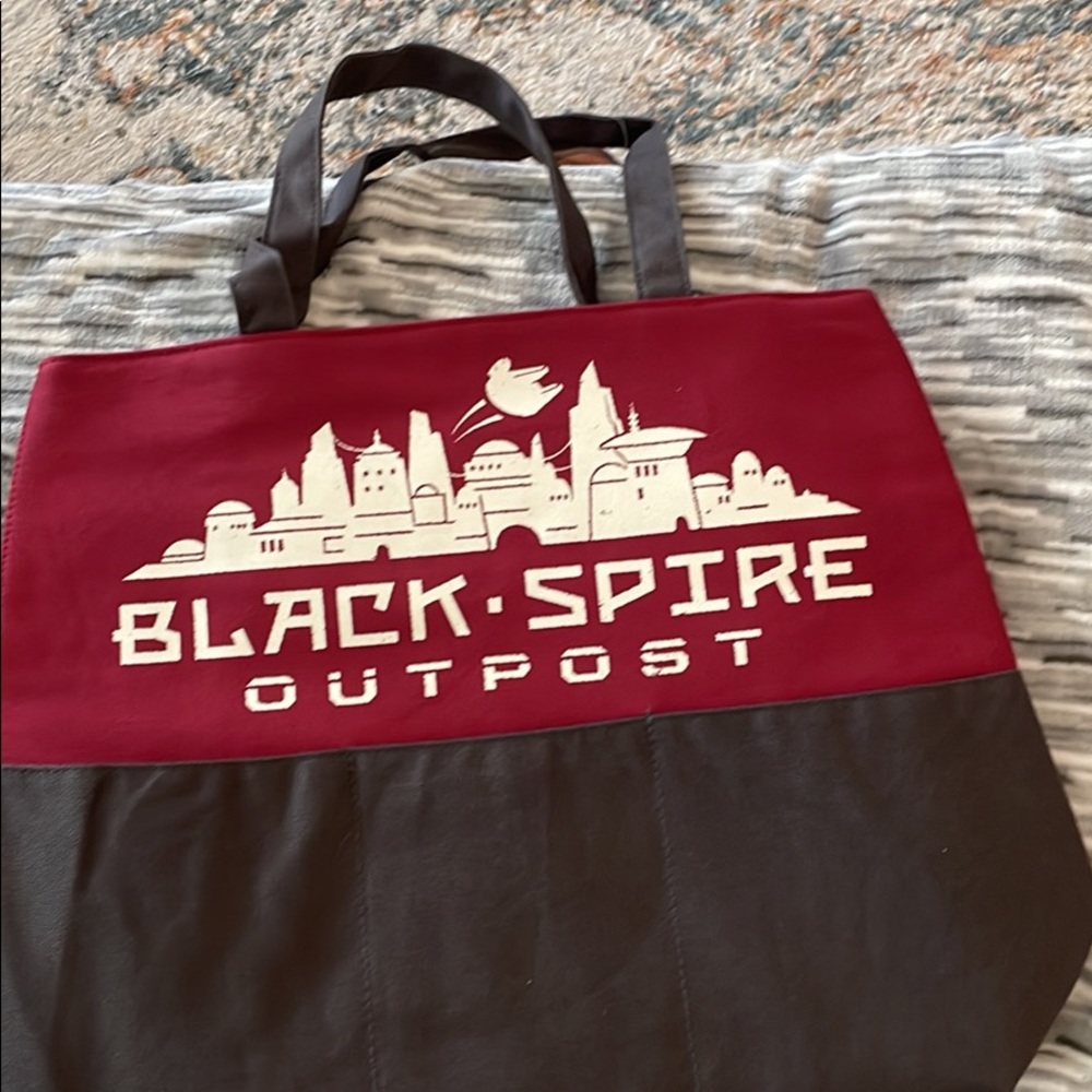 Disneys Star Wars Black Spire outpost Tote bag